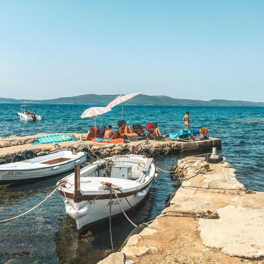Luxury Beach Villa W Sea Sunset Views Šibenik Exterior foto