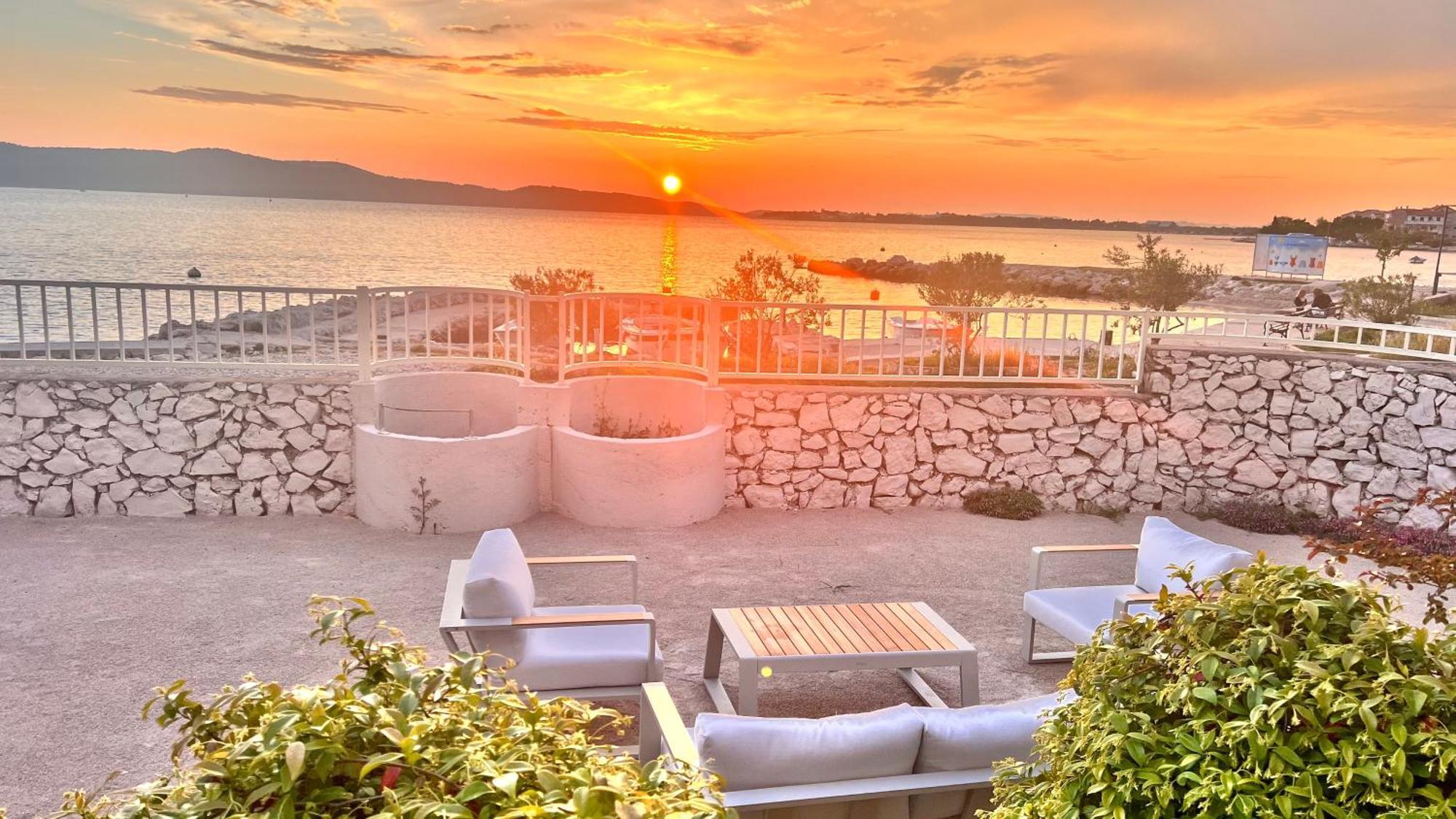 Luxury Beach Villa W Sea Sunset Views Šibenik Exterior foto